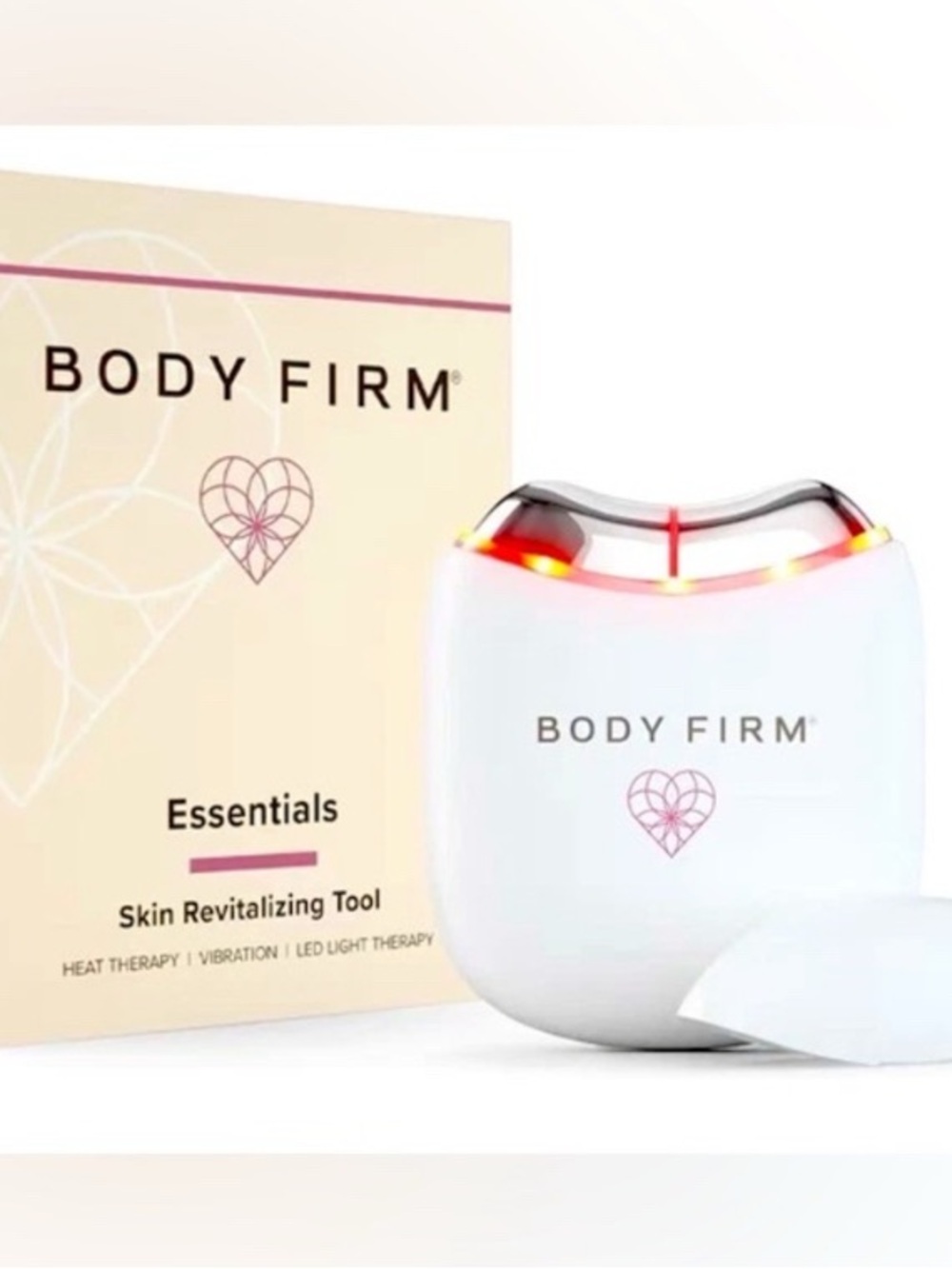 Body Firm Essentials Skin Revitalizing Tool - Heat and LED Light Therapy